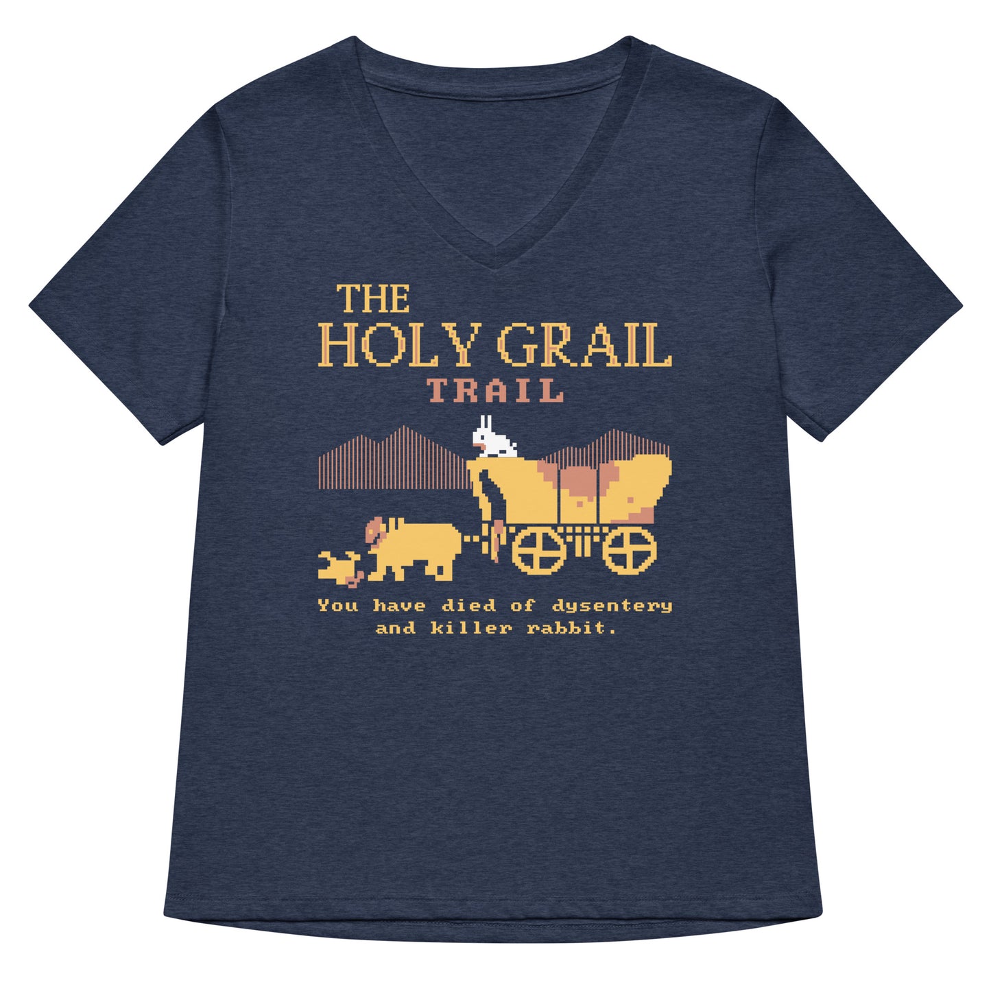 The Holy Grail Trail Women's V-Neck Tee