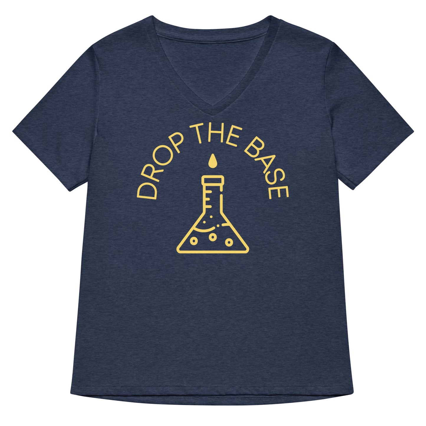 Drop The Base Women's V-Neck Tee