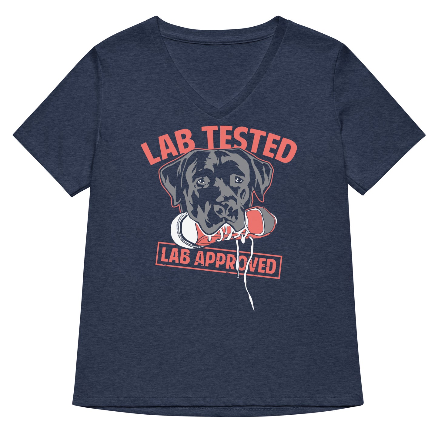 Lab Tested, Lab Approved Women's V-Neck Tee