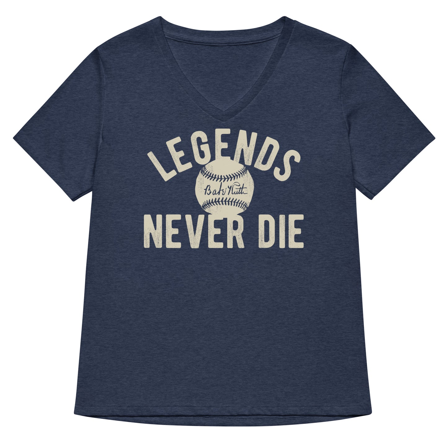 Legends Never Die Women's V-Neck Tee