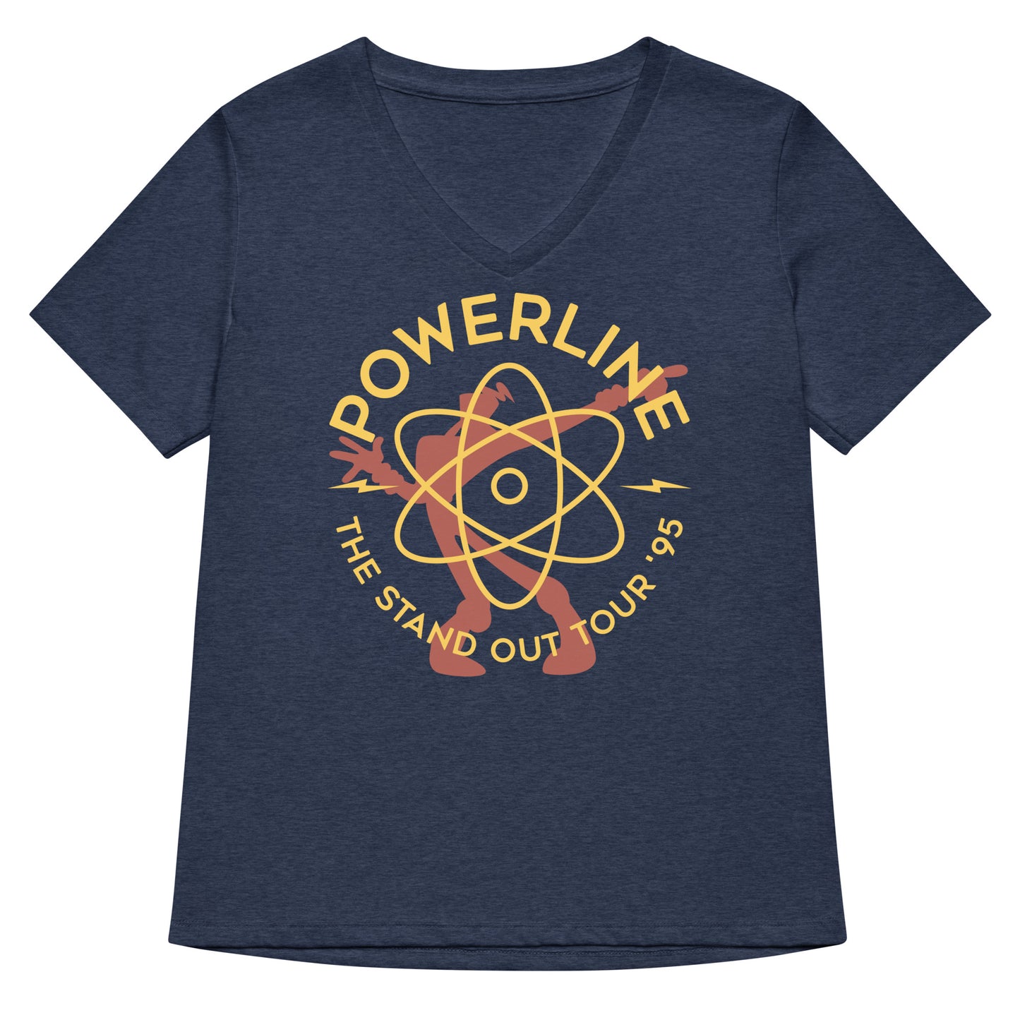 Powerline Women's V-Neck Tee