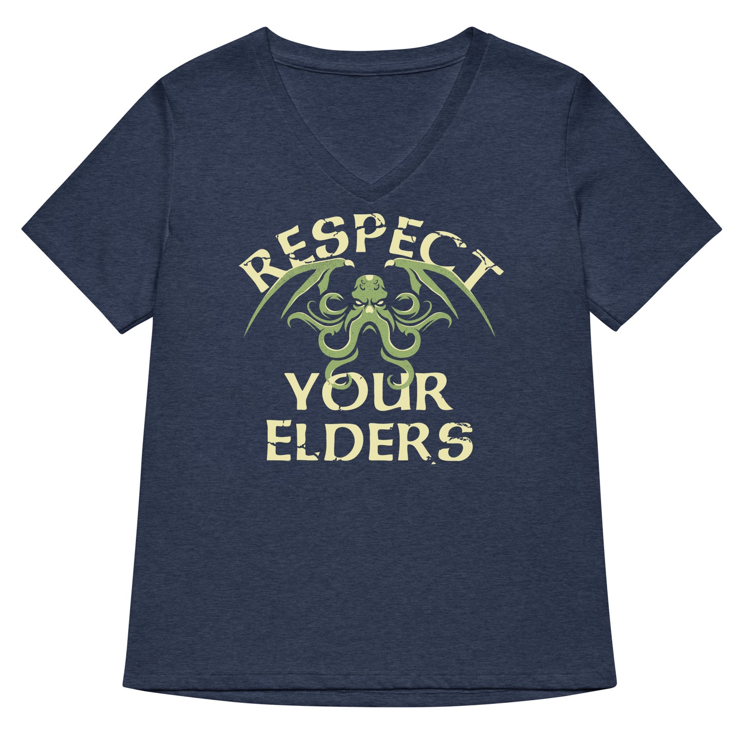 Respect Your Elders Women's V-Neck Tee