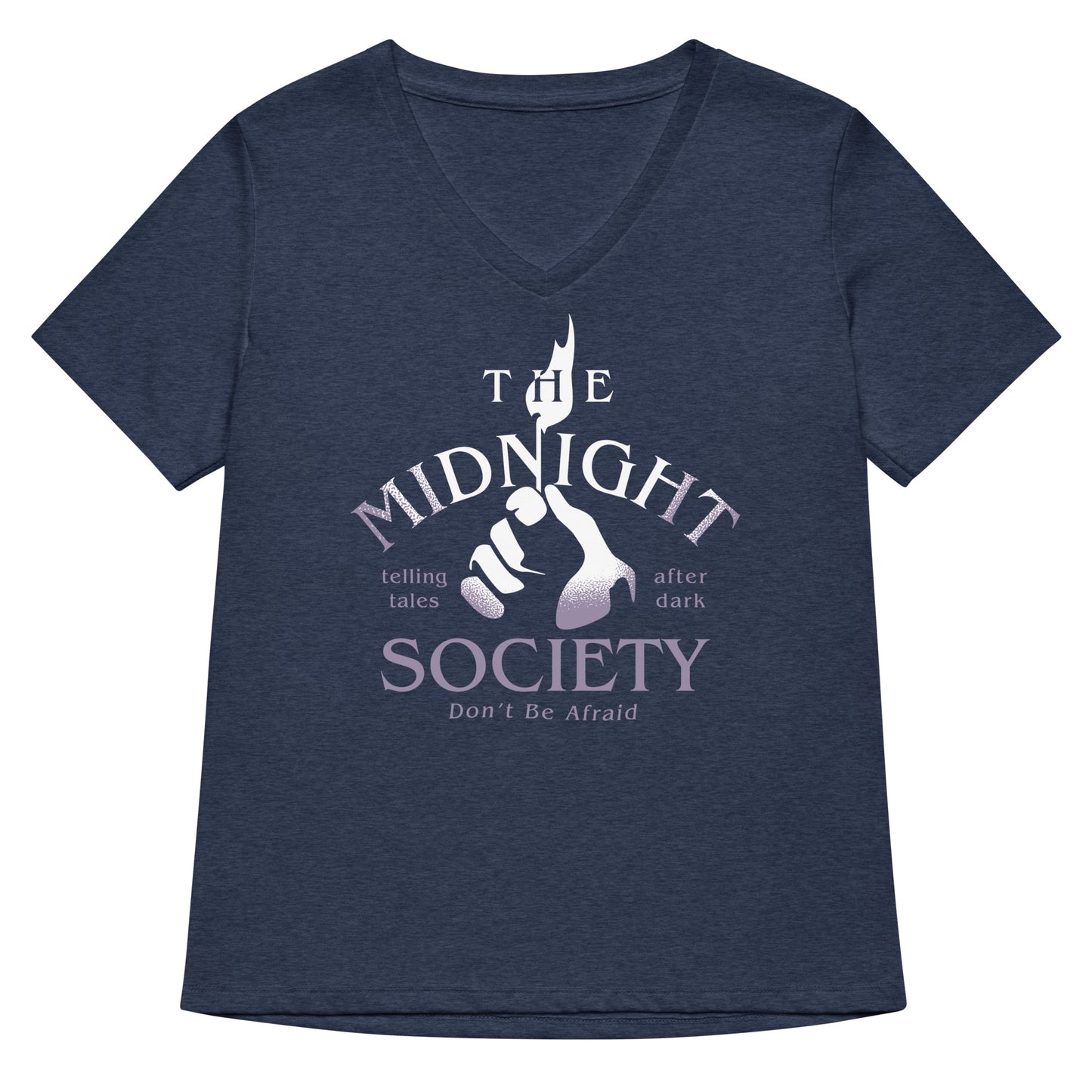 The Midnight Society Women's V-Neck Tee