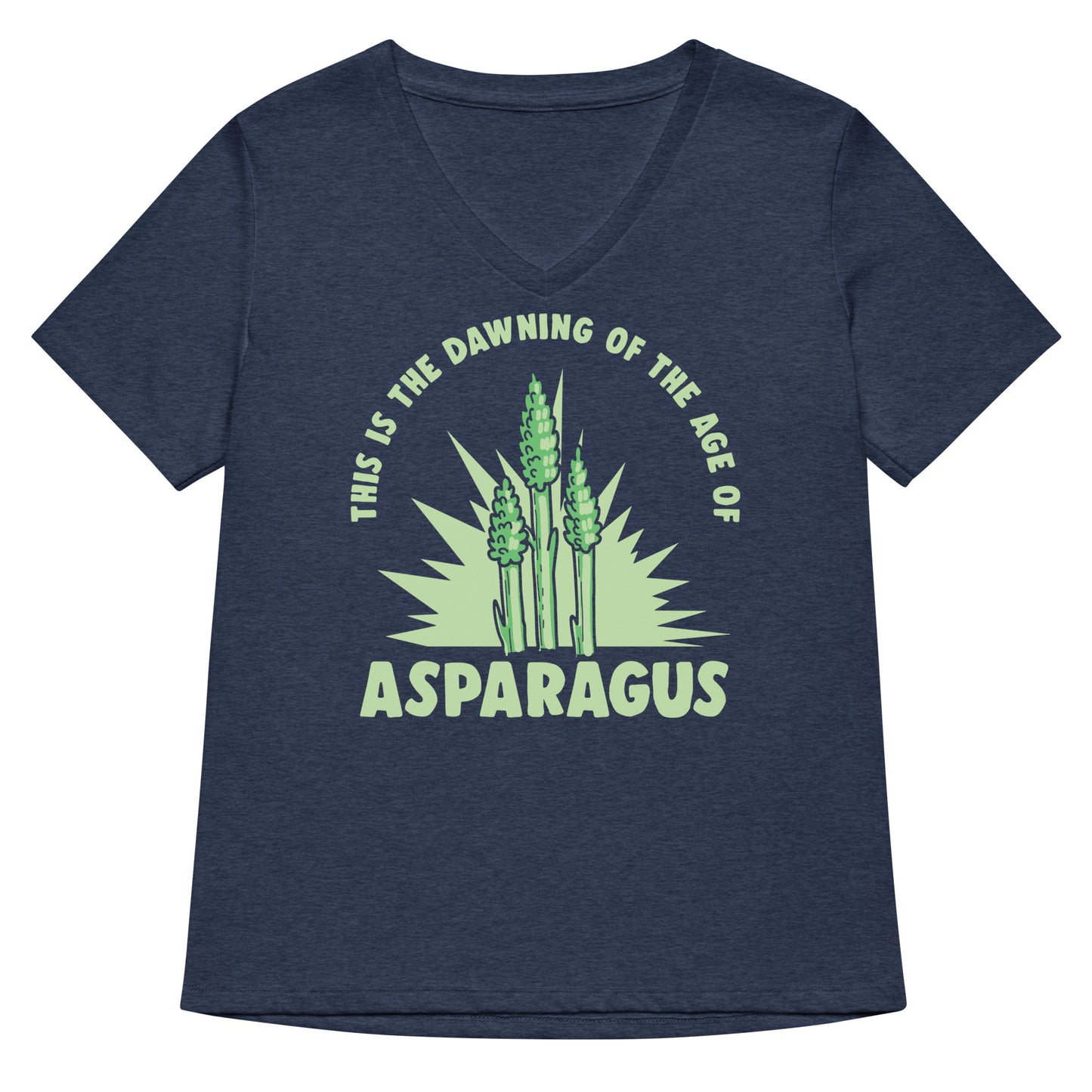 Age Of Asparagus Women's V-Neck Tee