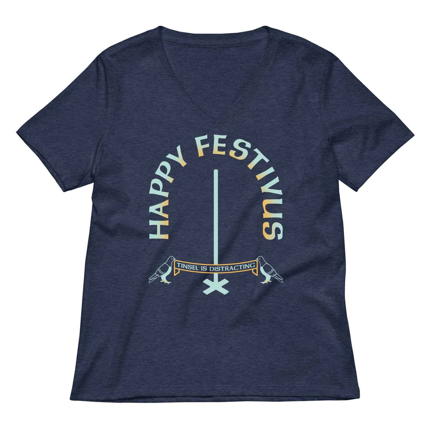 Happy Festivus Women's V-Neck Tee