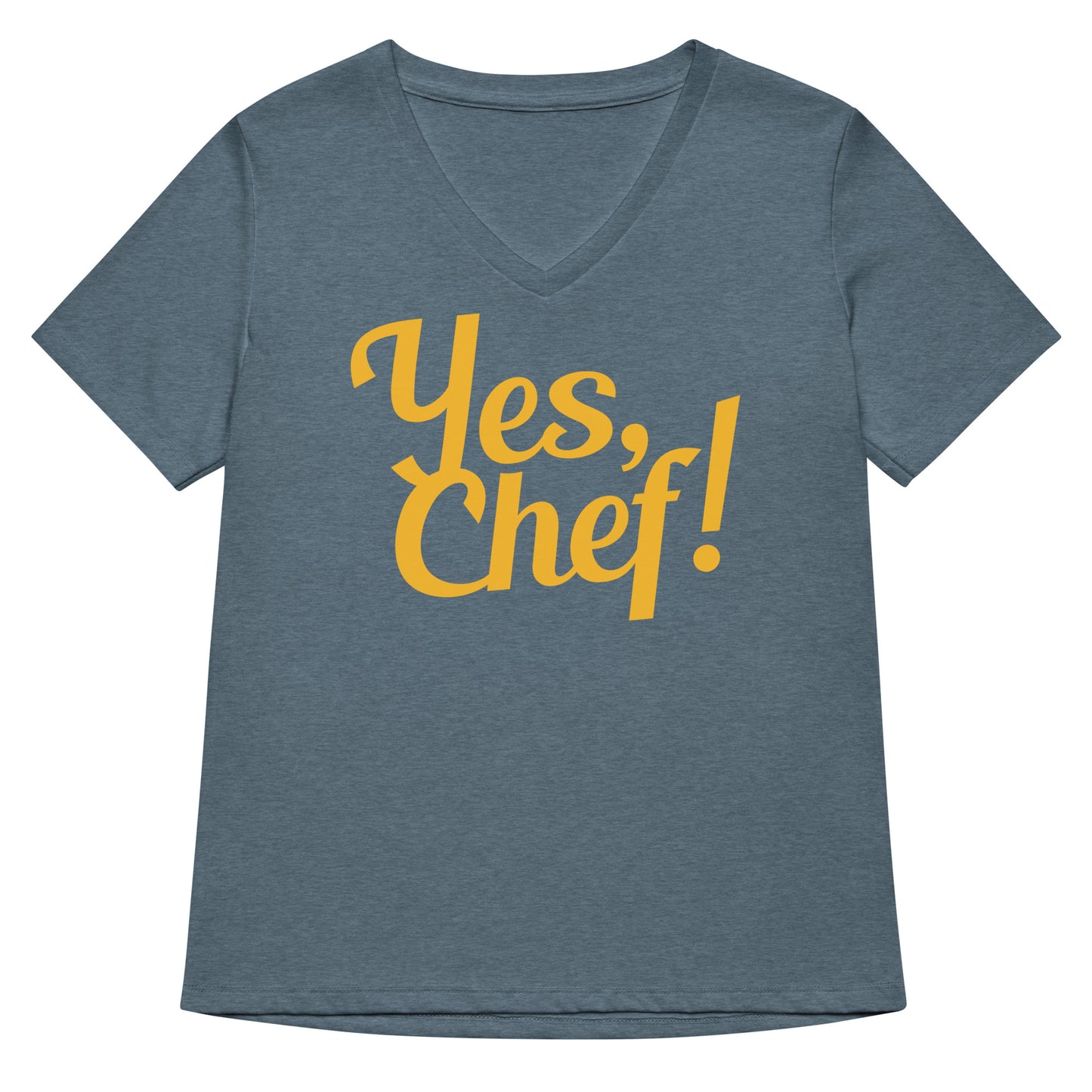 Yes, Chef! Women's V-Neck Tee