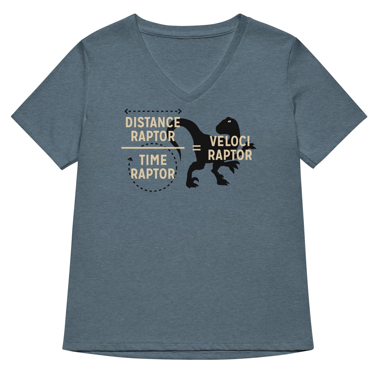 Veloci Raptor Women's V-Neck Tee