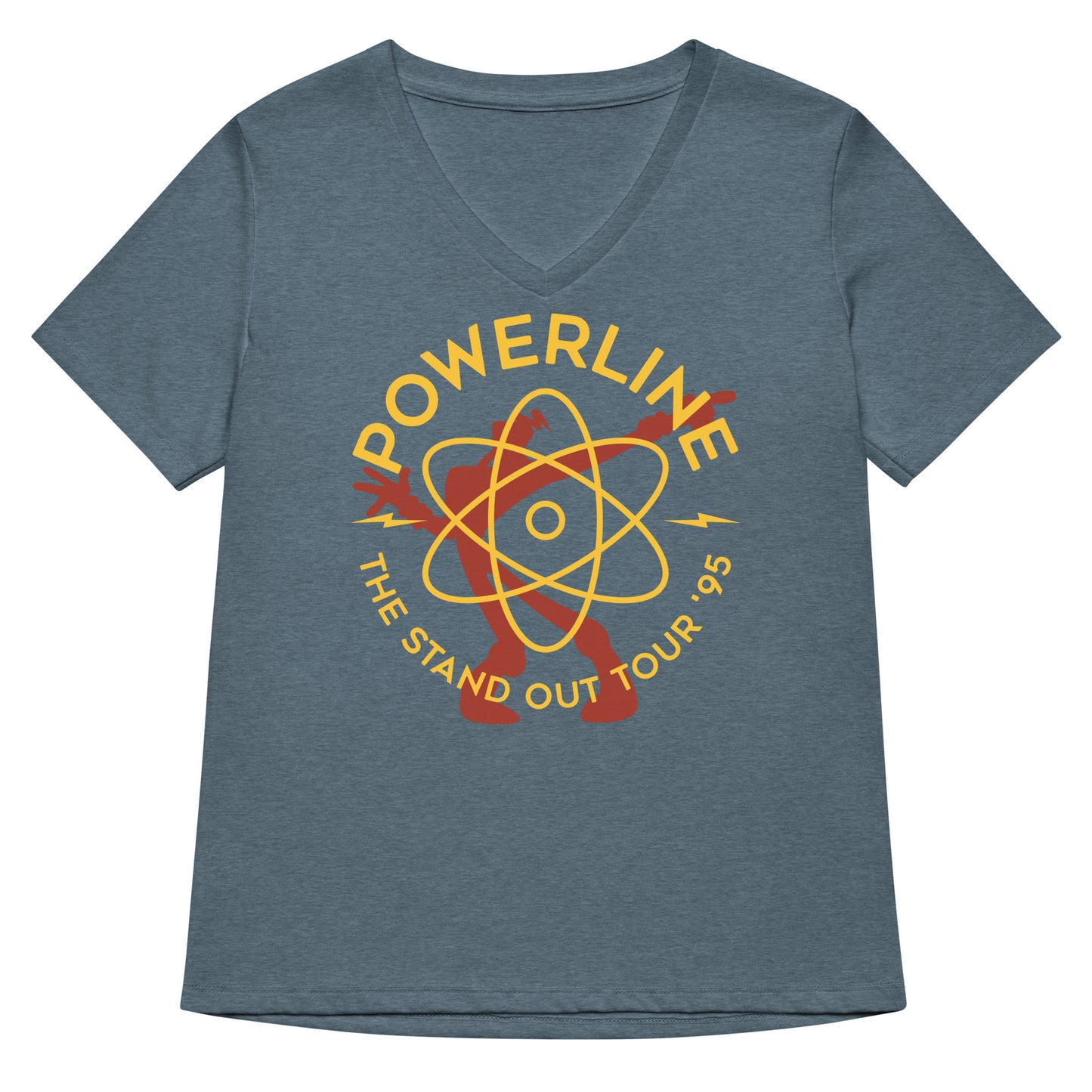 Powerline Women's V-Neck Tee