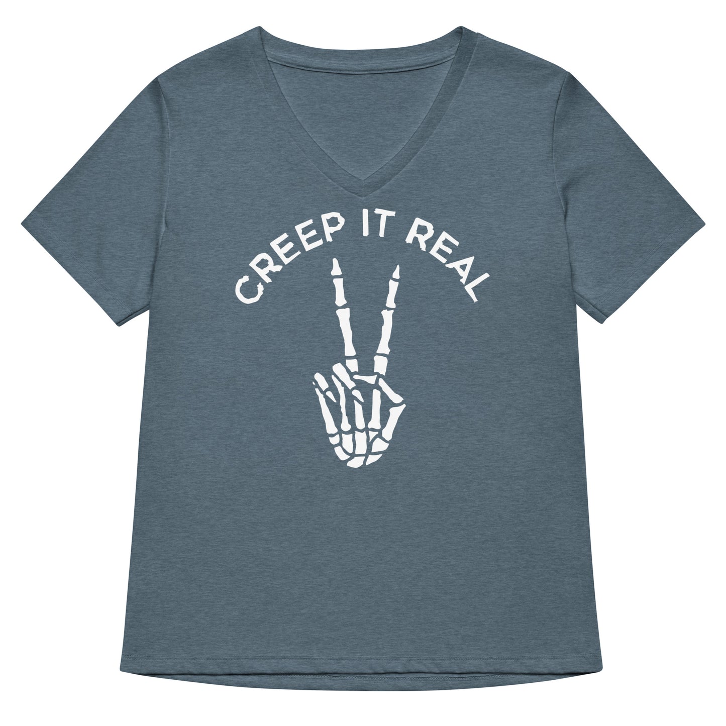 Creep It Real Women's V-Neck Tee