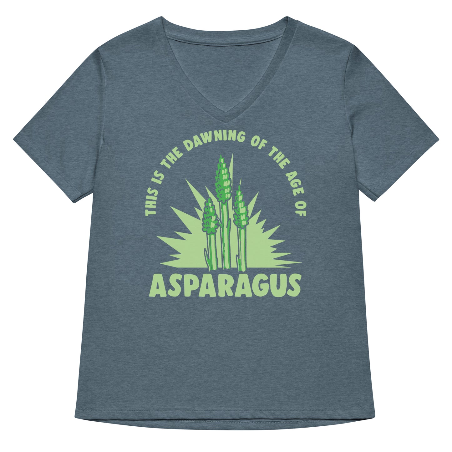 Age Of Asparagus Women's V-Neck Tee