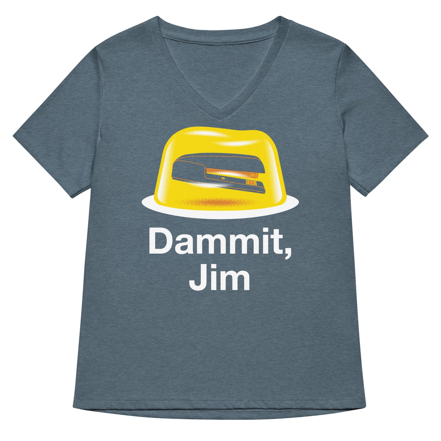 Dammit, Jim Women's V-Neck Tee