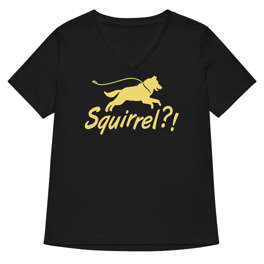 Squirrel?! Women's V-Neck Tee