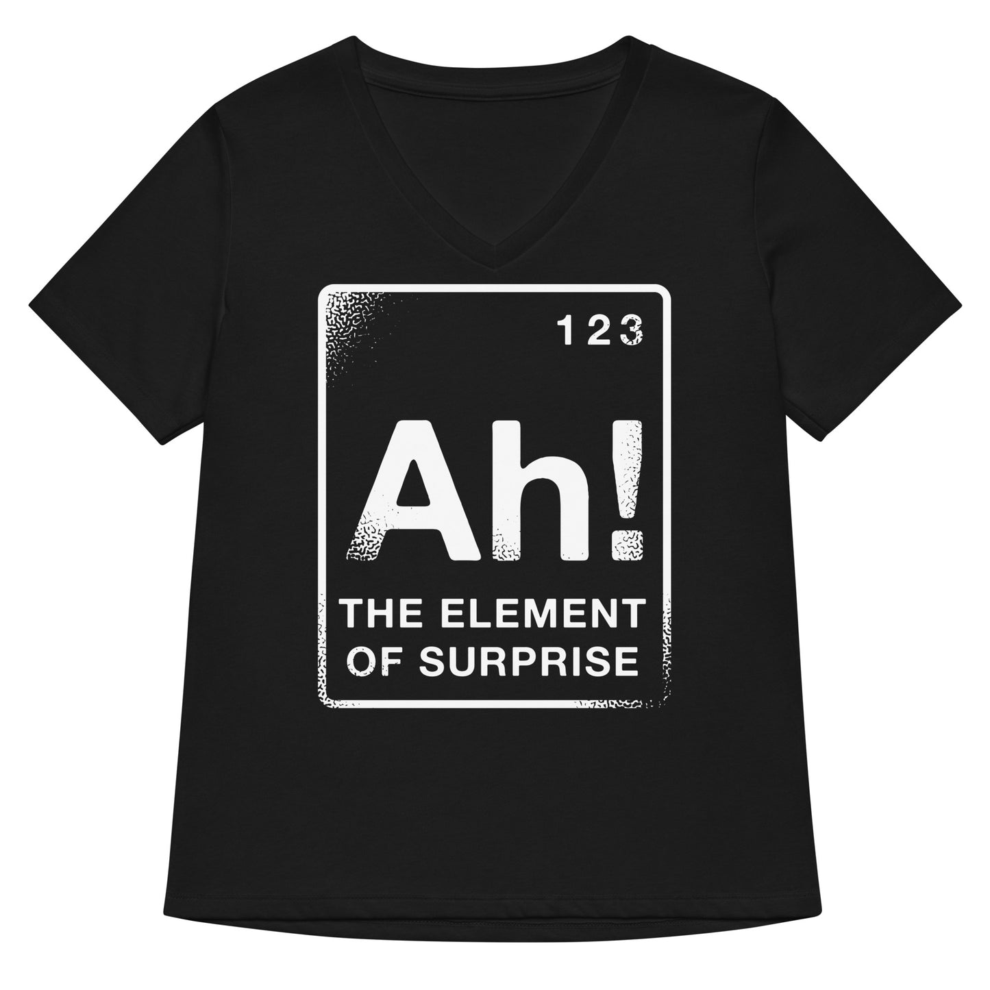 The Element Of Surprise Women's V-Neck Tee