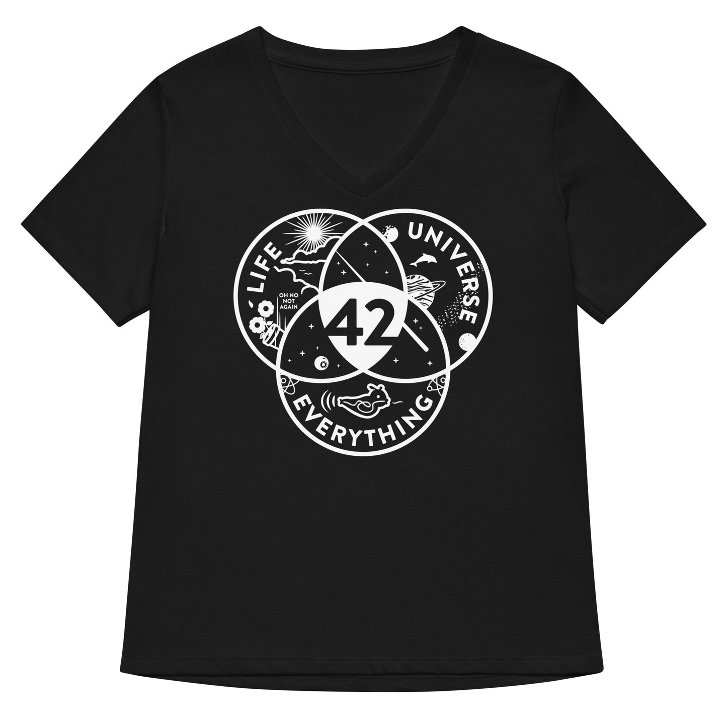 Life, Universe, Everything Women's V-Neck Tee