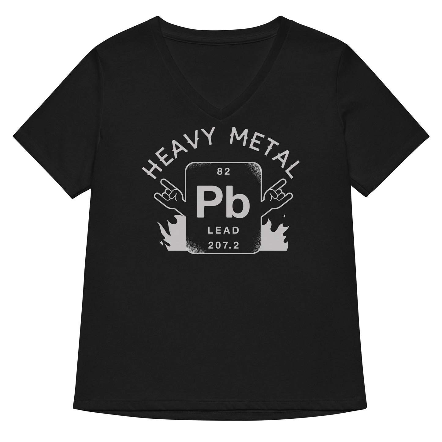 Heavy Metal Women's V-Neck Tee