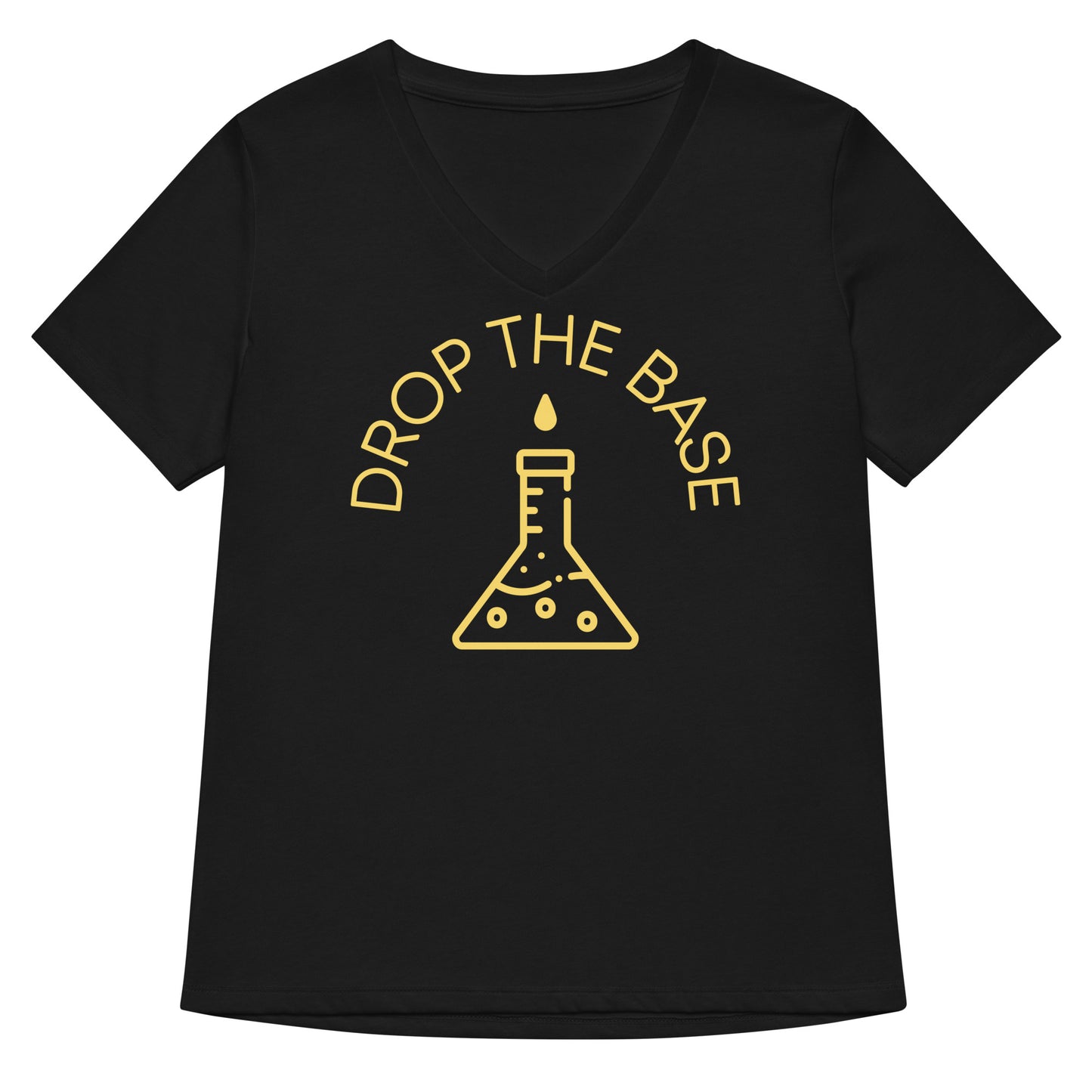 Drop The Base Women's V-Neck Tee