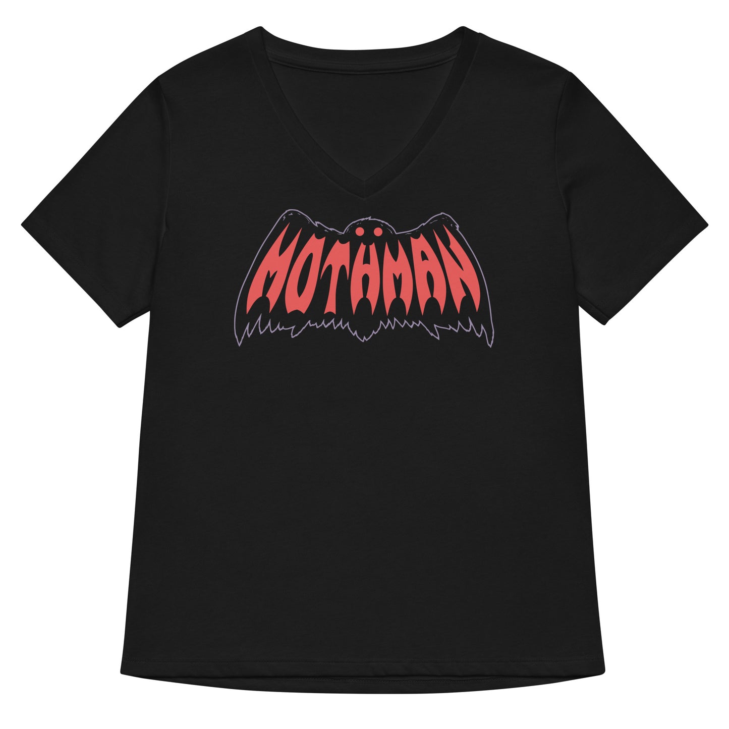 Mothman Women's V-Neck Tee