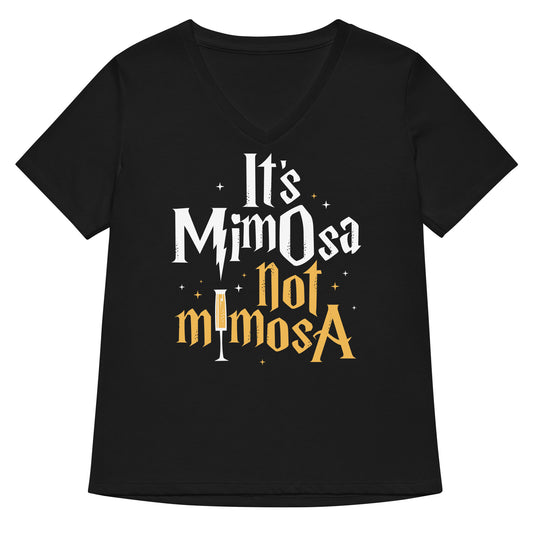 It's Mimosa Not Mimosa Women's V-Neck Tee