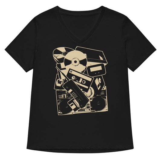 Dead Tech Women's V-Neck Tee