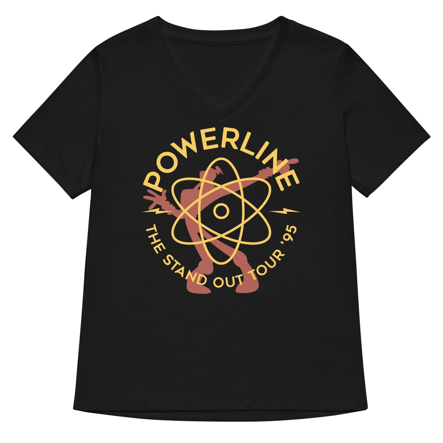 Powerline Women's V-Neck Tee