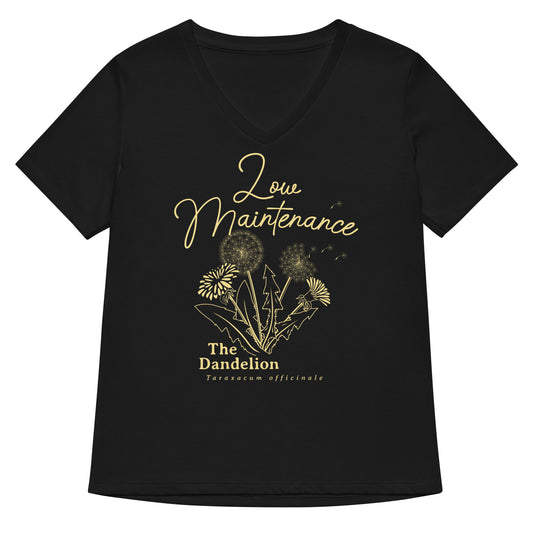 Low Maintenance Women's V-Neck Tee