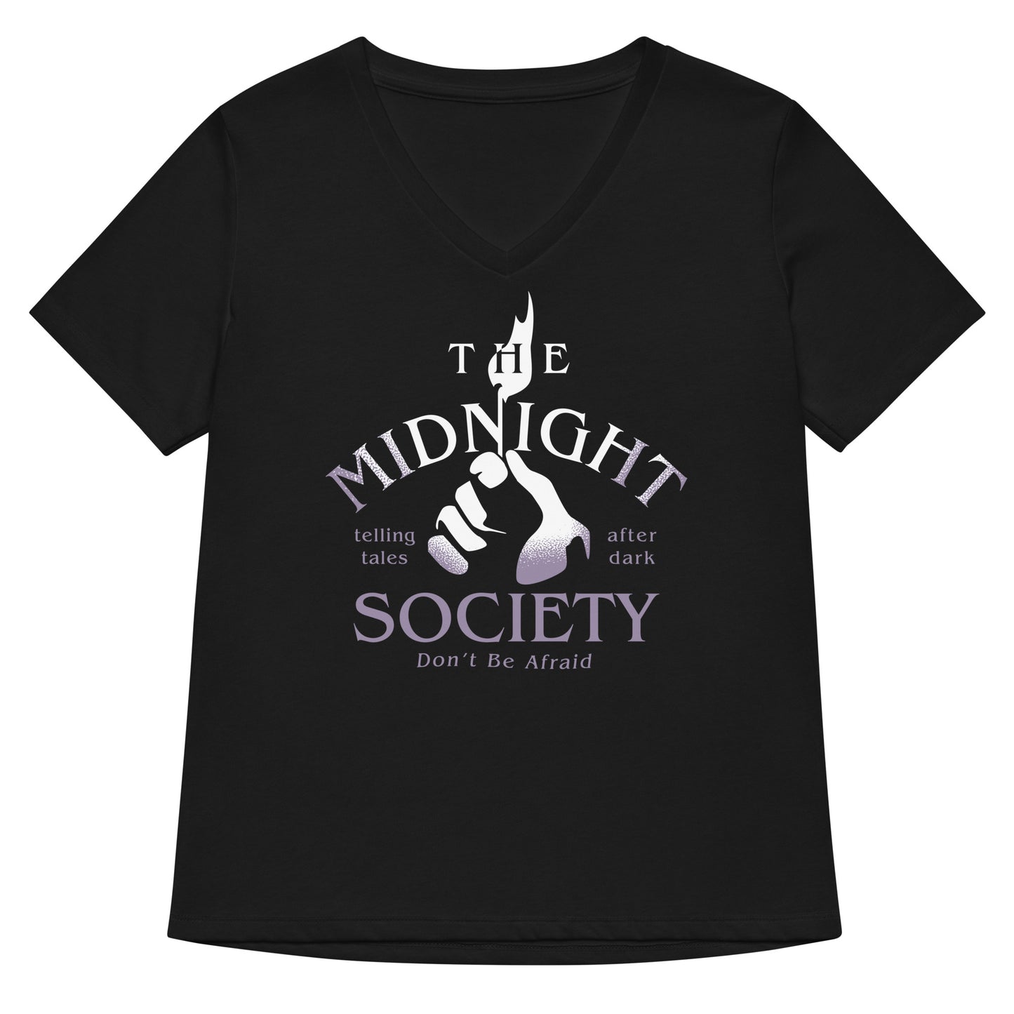 The Midnight Society Women's V-Neck Tee