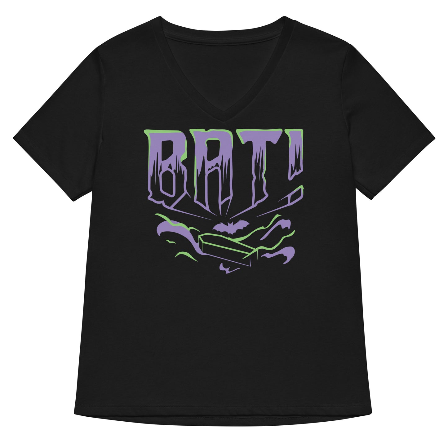 Bat! Women's V-Neck Tee