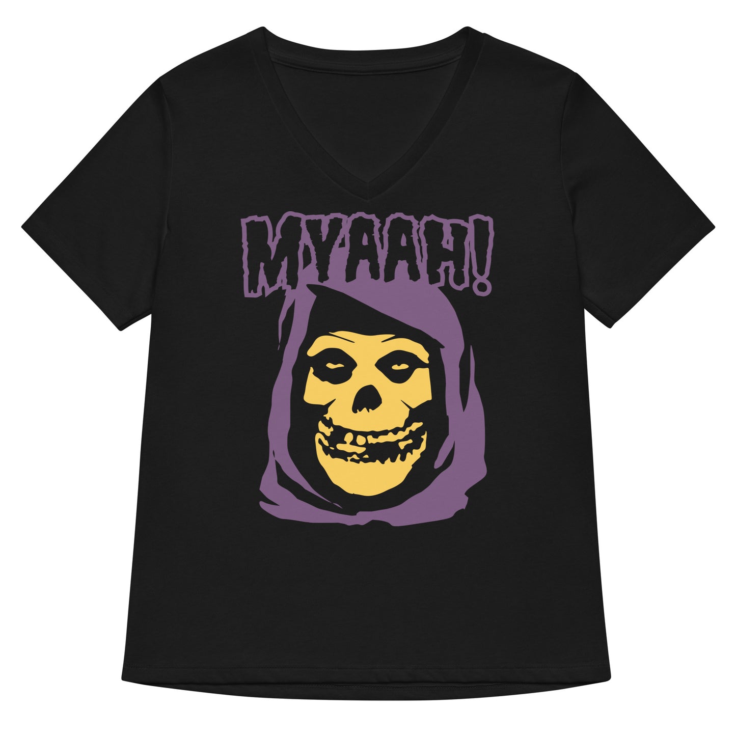 Myaah! Women's V-Neck Tee