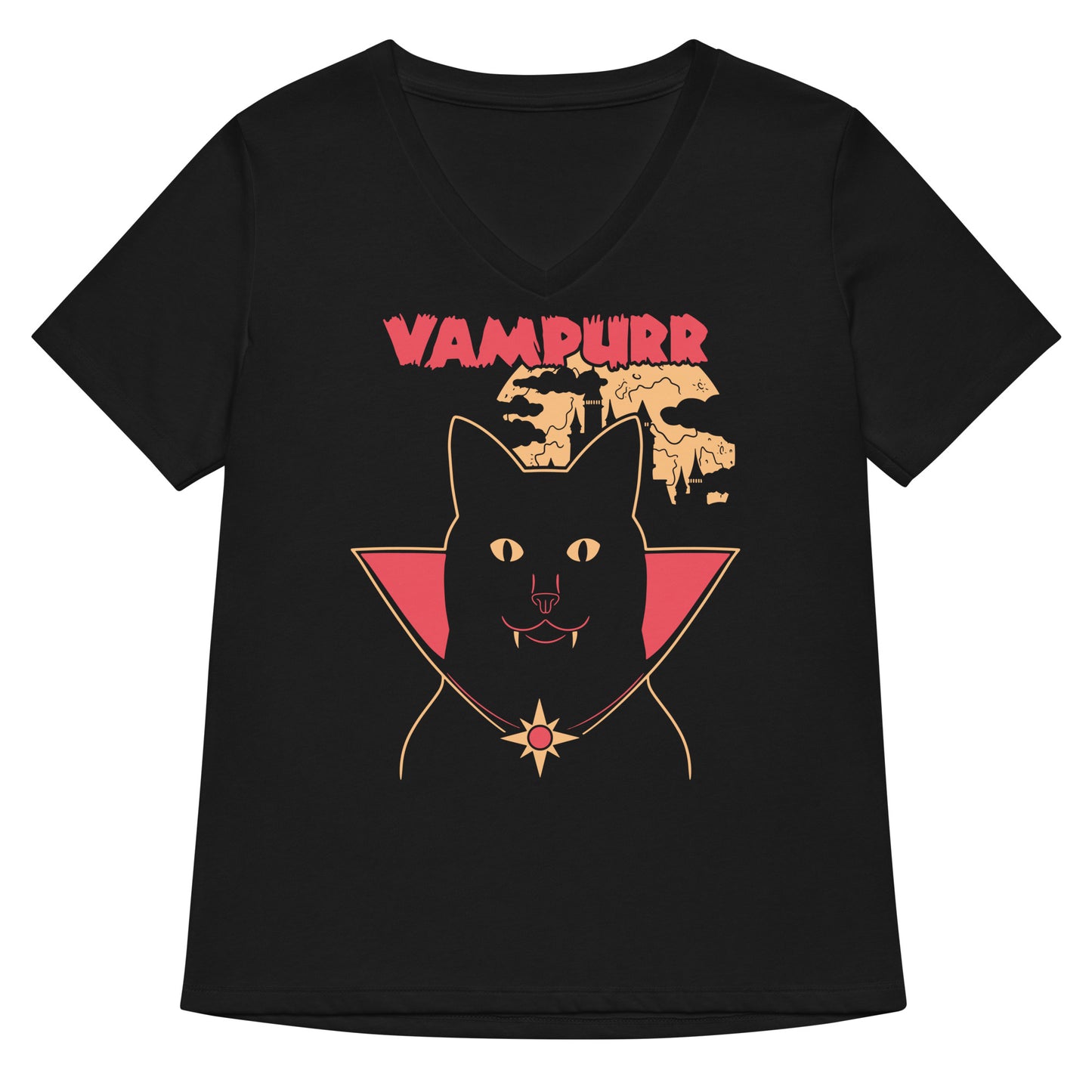 Vampurr Women's V-Neck Tee