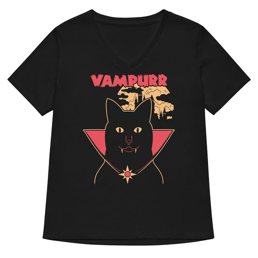 Vampurr Women's V-Neck Tee