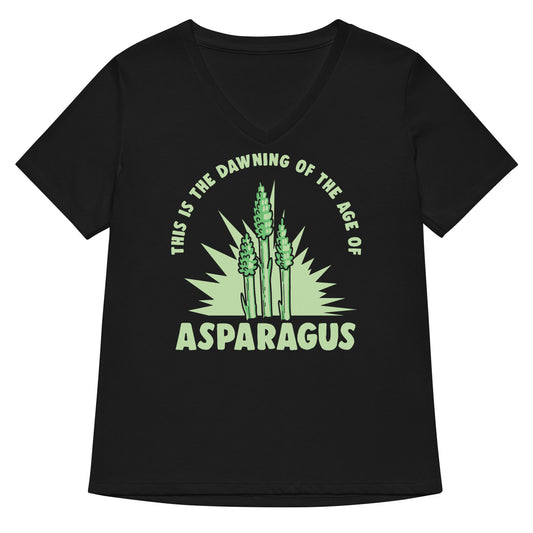 Age Of Asparagus Women's V-Neck Tee