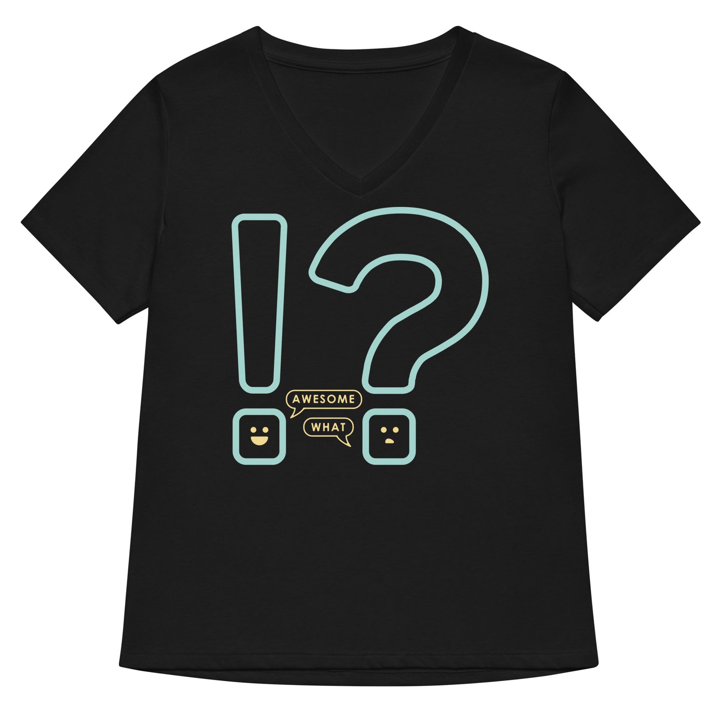 Awesome! What? Women's V-Neck Tee