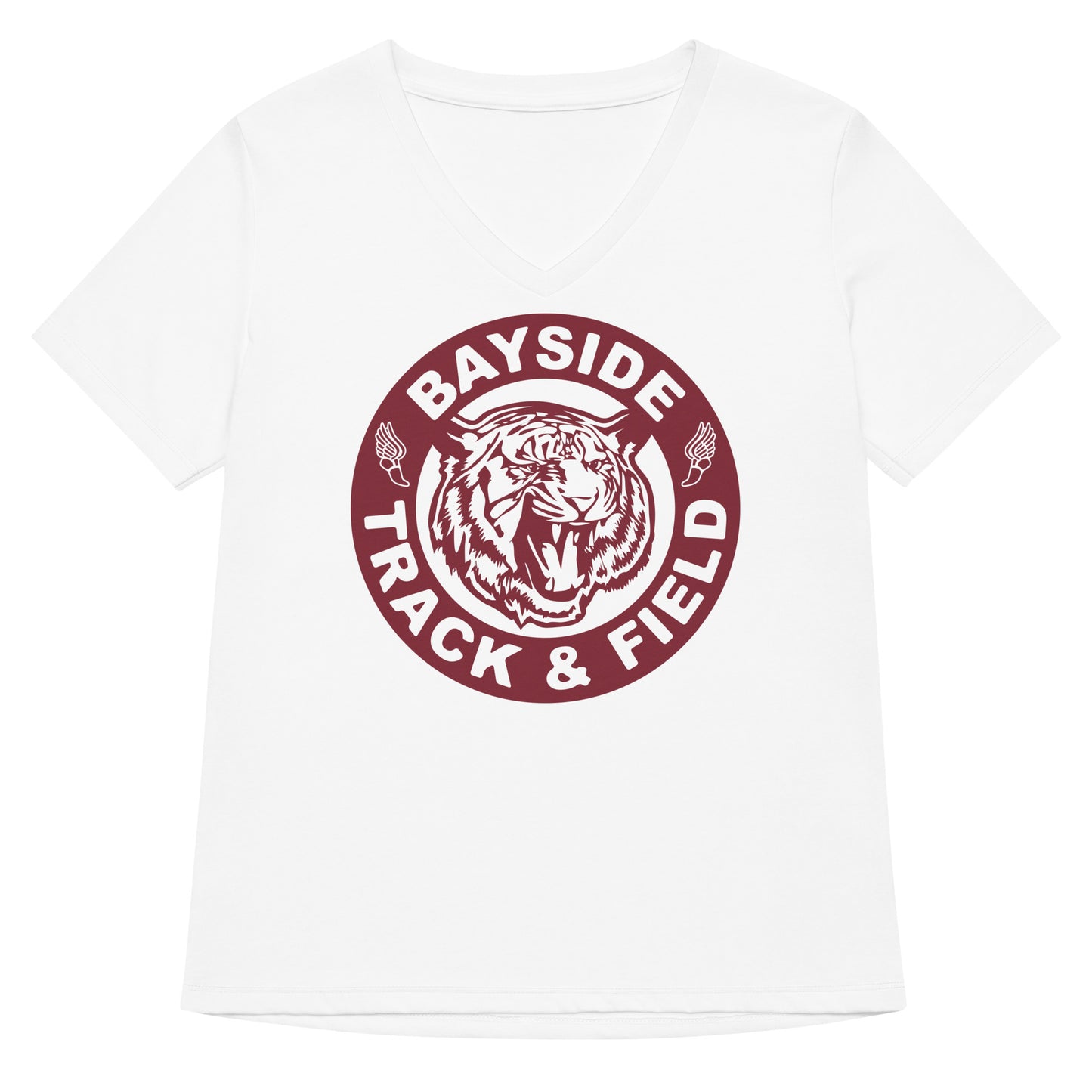 Bayside Track & Field Women's V-Neck Tee