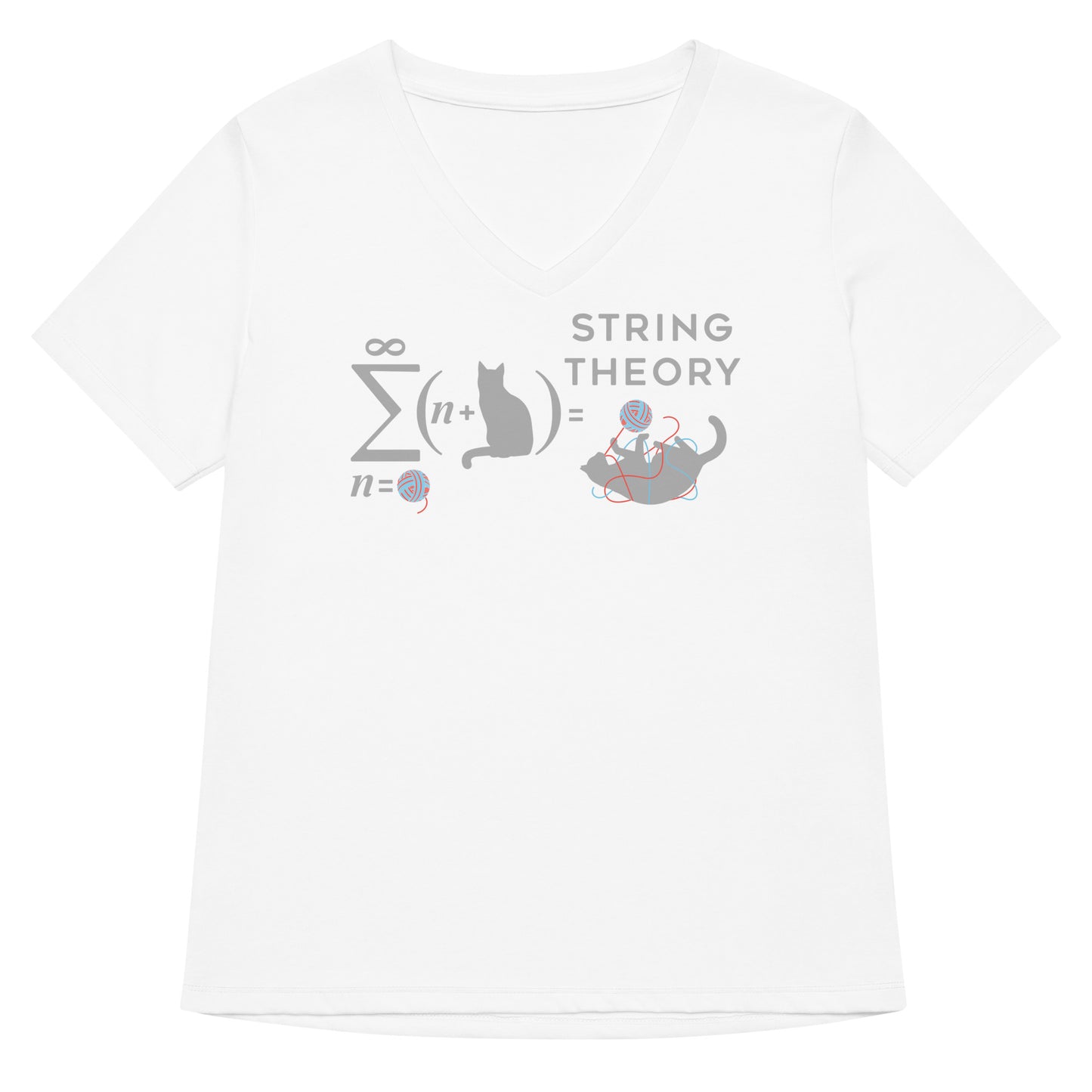 String Theory Women's V-Neck Tee