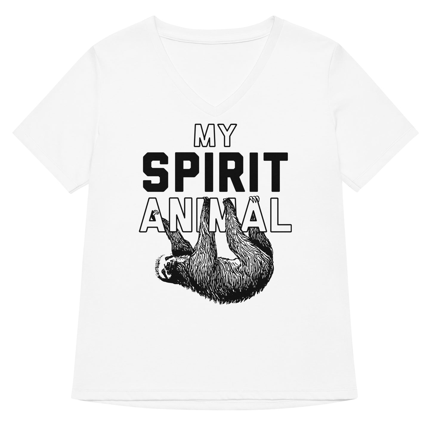 My Spirit Animal Women's V-Neck Tee