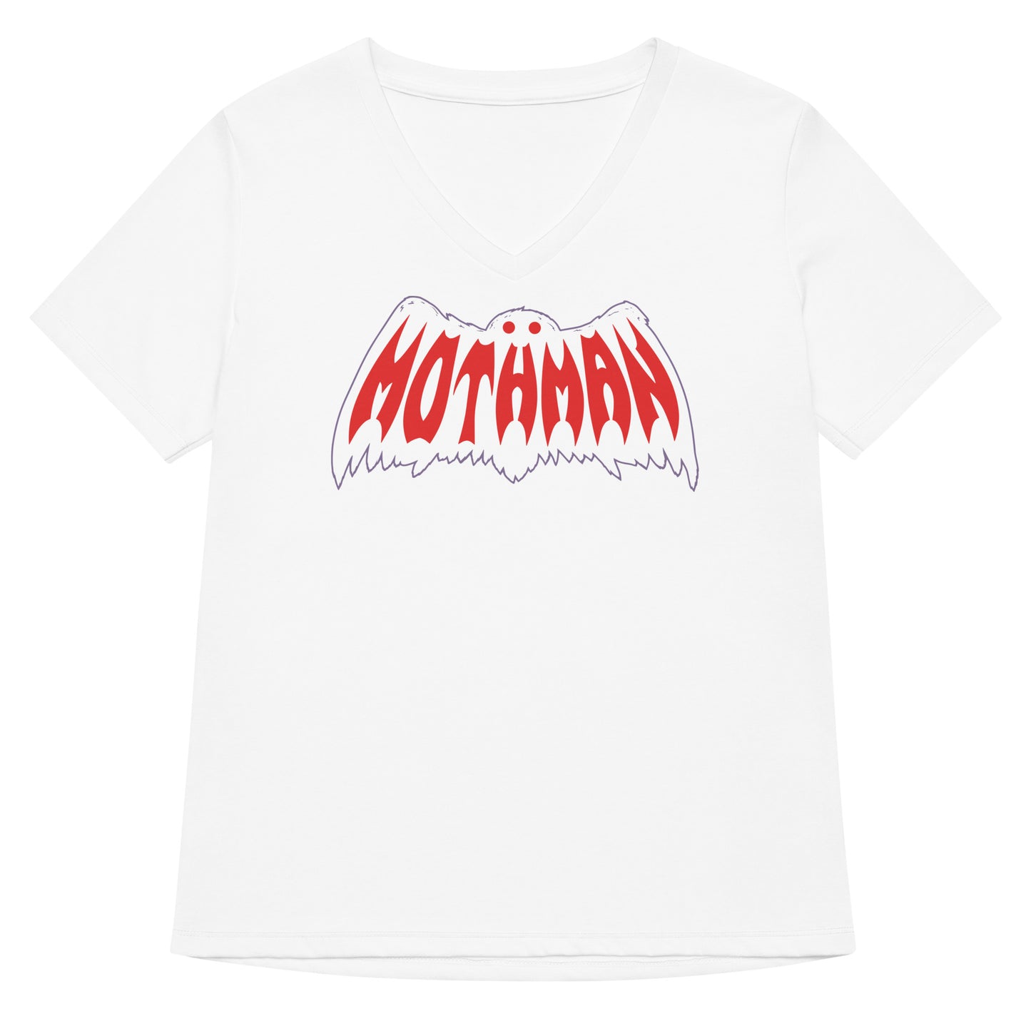 Mothman Women's V-Neck Tee