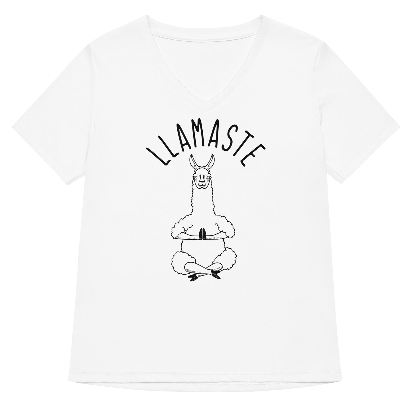 Llamaste Women's V-Neck Tee