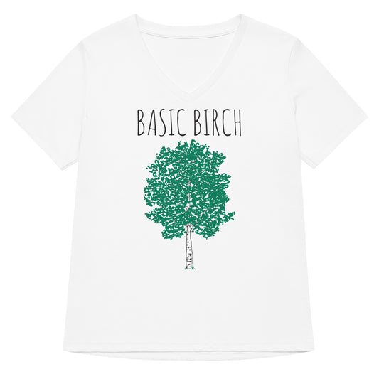 Basic Birch Women's V-Neck Tee