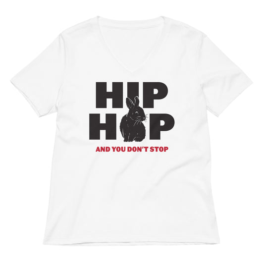 Hip Hop And You Don't Stop Women's V-Neck Tee