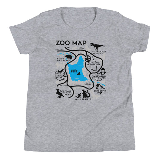 Zoo Map Kid's Youth Tee