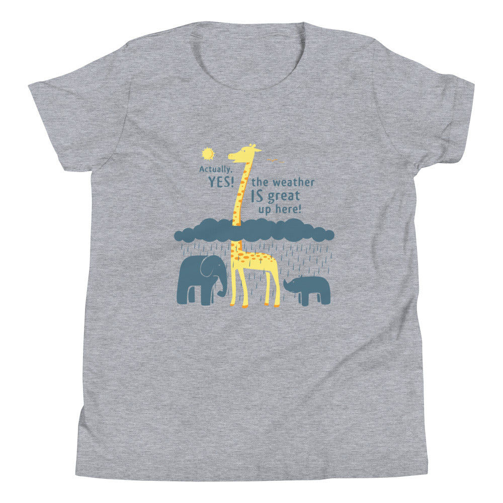 The Weather Is Great Up Here! Kid's Youth Tee