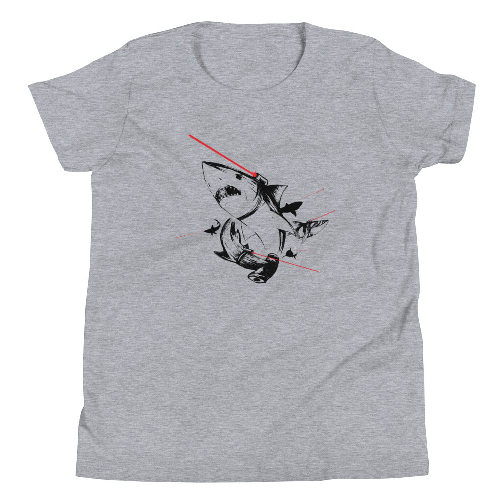 Sharks With Lasers Kid's Youth Tee