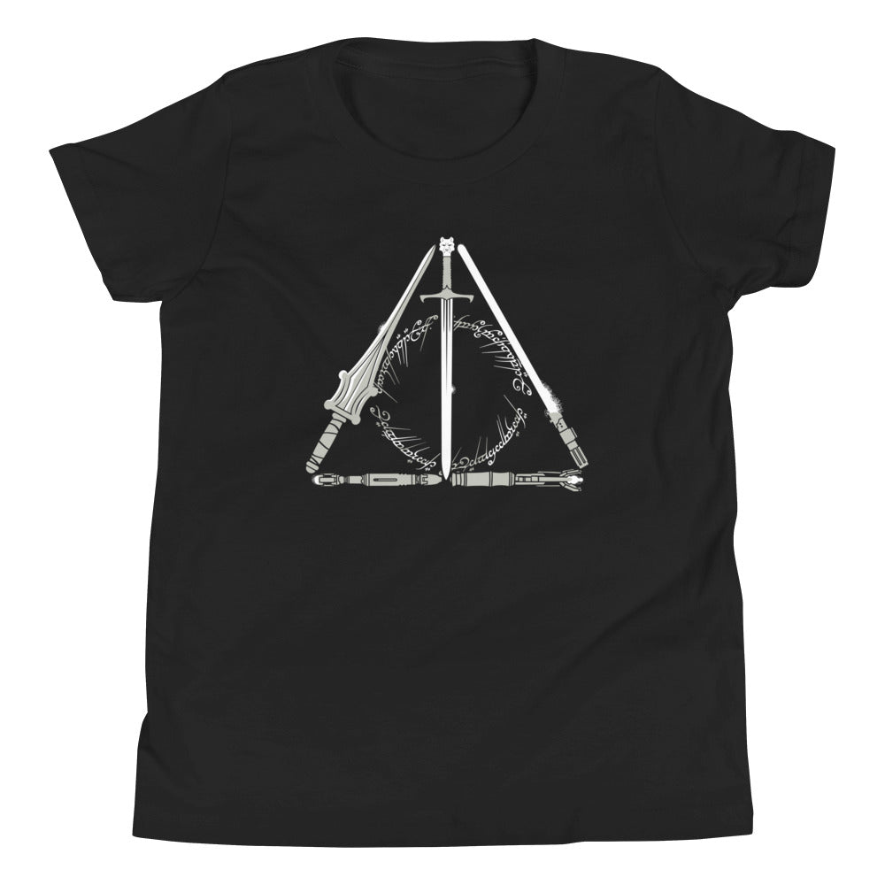 Nerdy Hallows Kid's Youth Tee