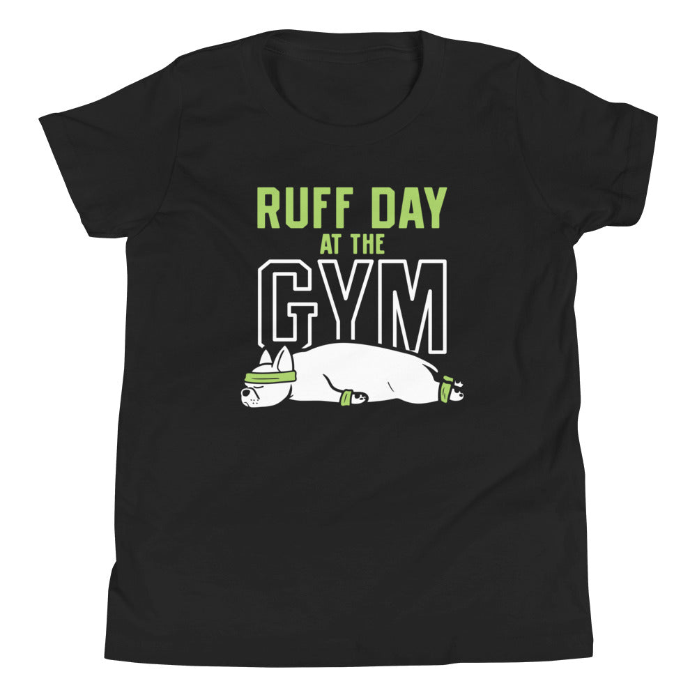 Ruff Day At The Gym Kid's Youth Tee