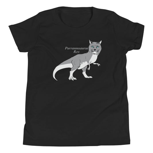 Purrannosaurus Rex Kid's Youth Tee