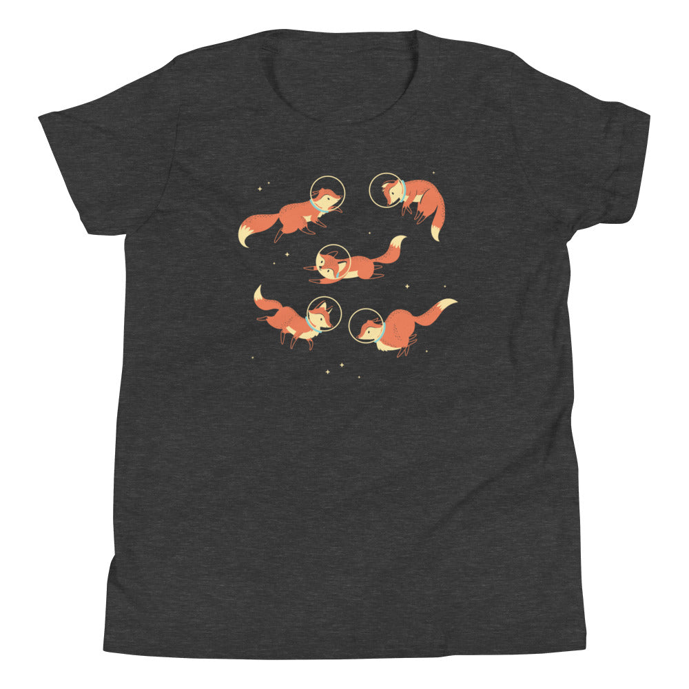 Foxes In Space Kid's Youth Tee