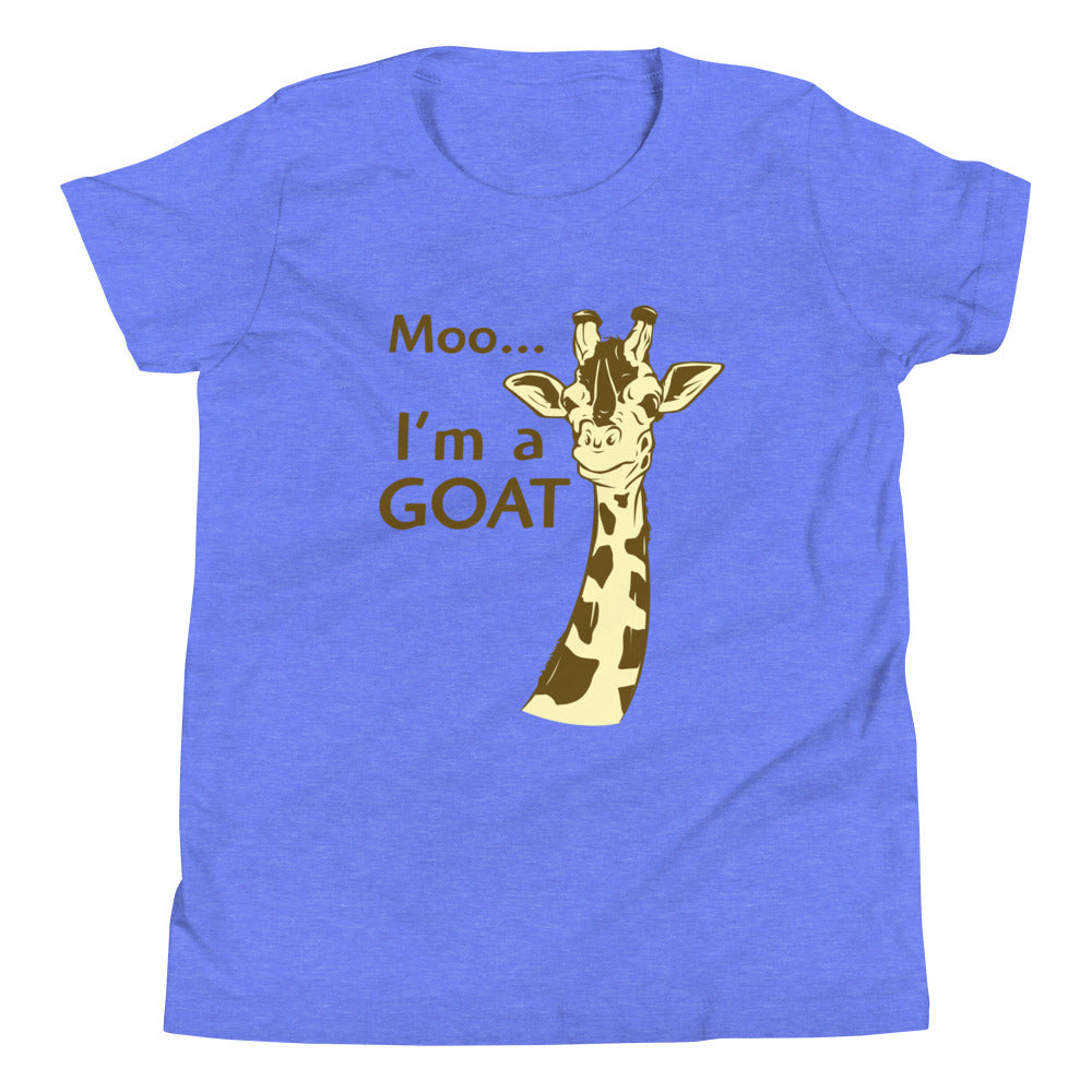 Moo, I'm A Goat Kid's Youth Tee