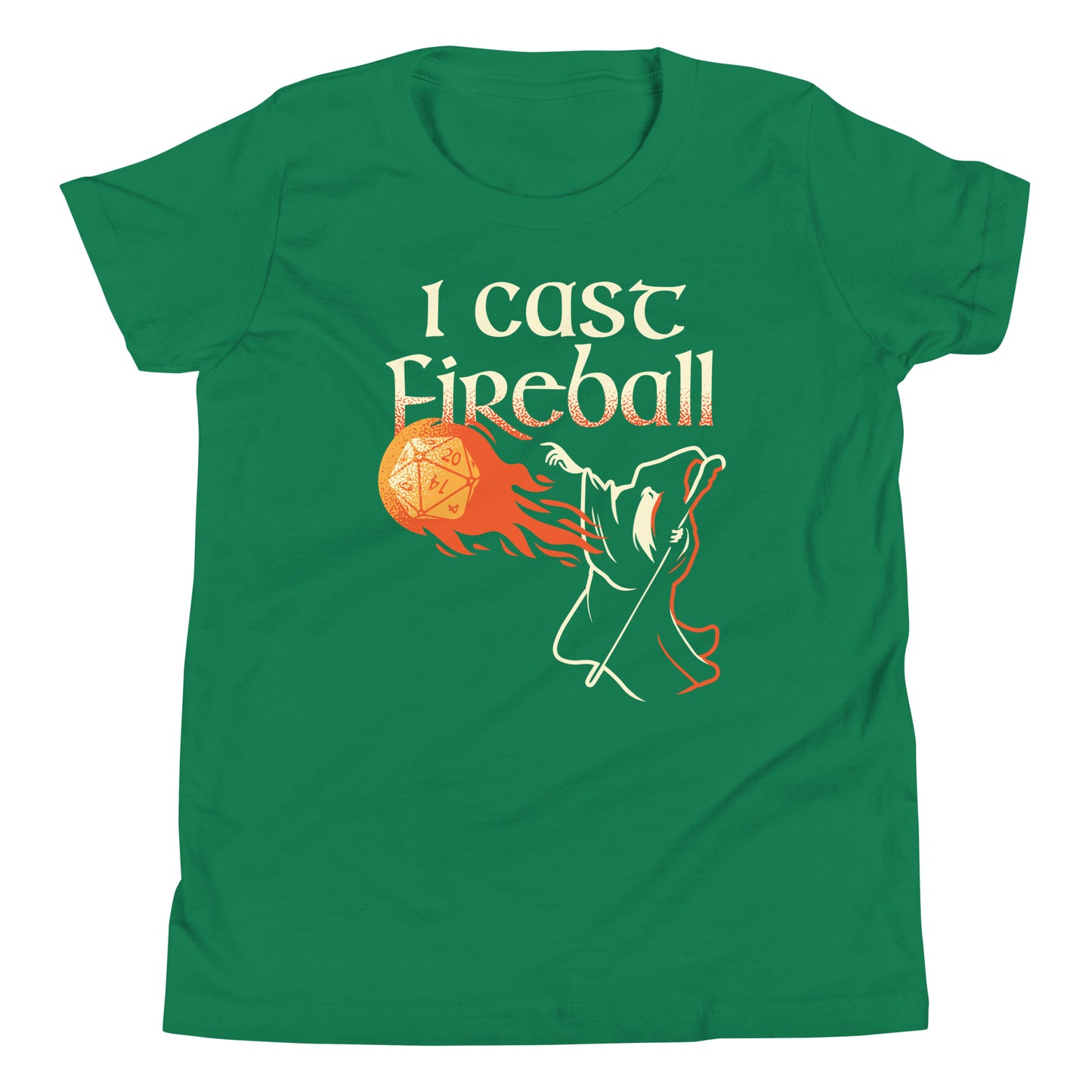 I Cast Fireball Kid's Youth Tee