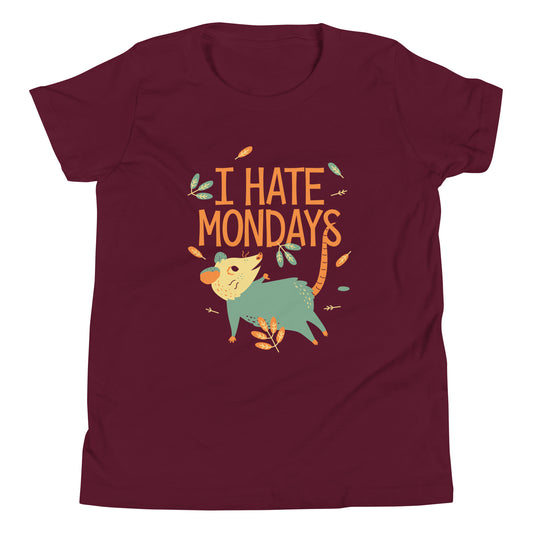 I Hate Mondays Kid's Youth Tee