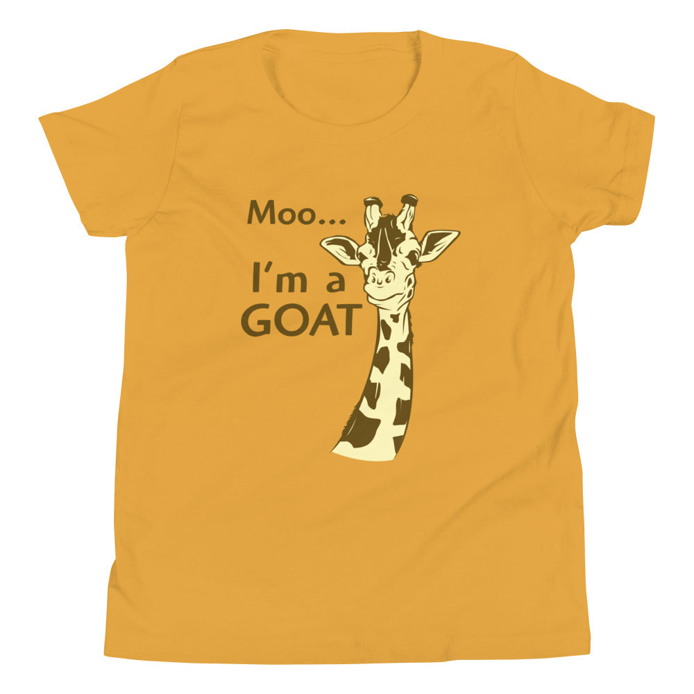 Moo, I'm A Goat Kid's Youth Tee